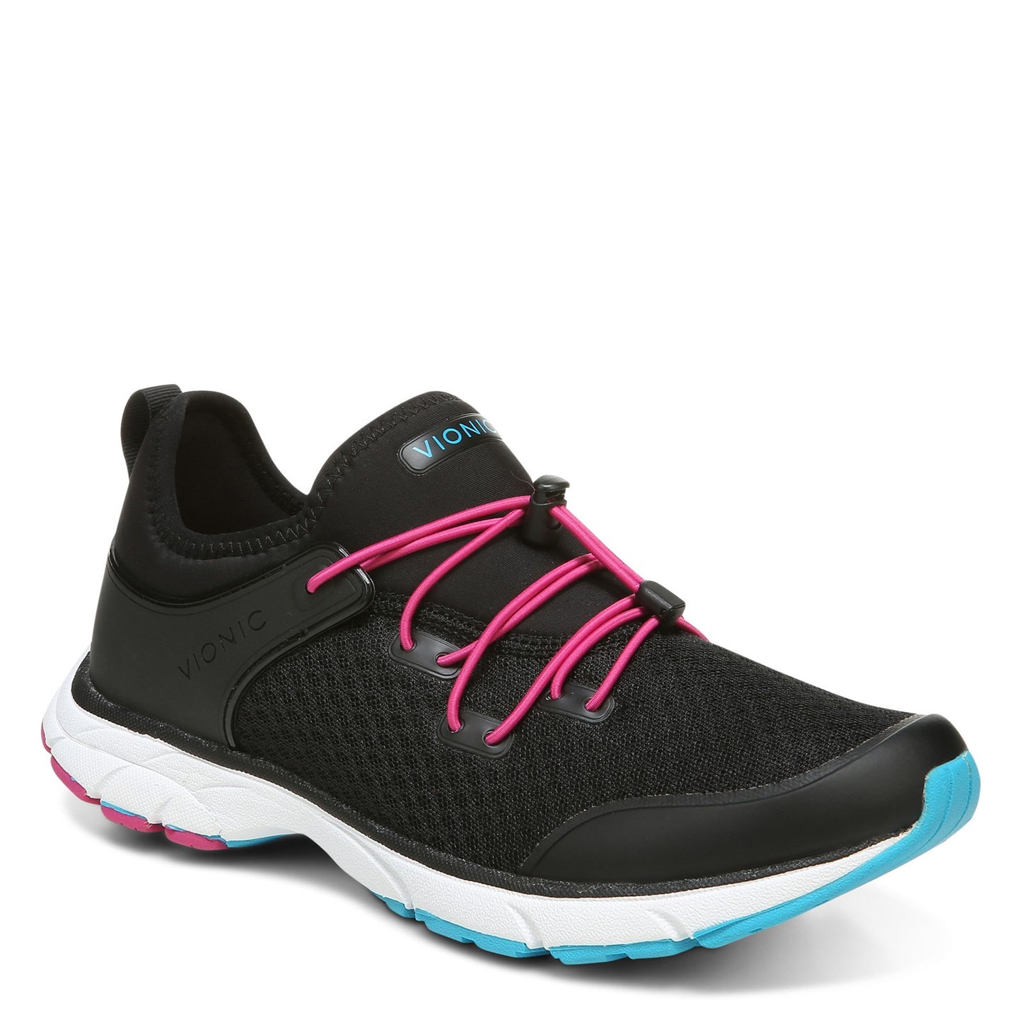 Peltz Shoes  Women's Vionic London Sneaker BLACK 10011676-BLK