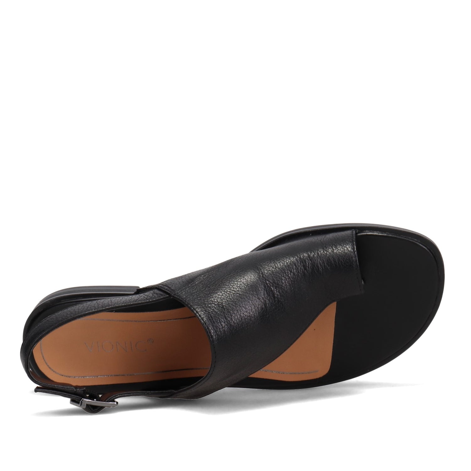 Peltz Shoes  Women's Vionic Ella Sandal BLACK 10011801-BLK