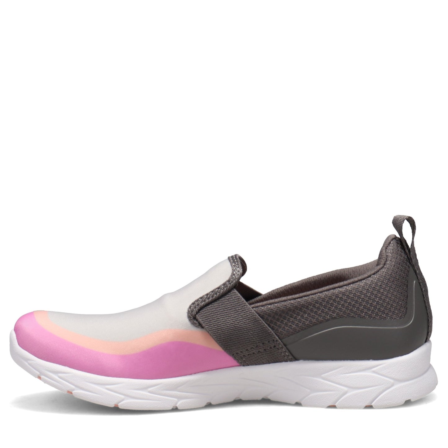 Peltz Shoes  Women's Vionic Brisk Nalia Sneaker GREY PINK 10012106-GRYPNK