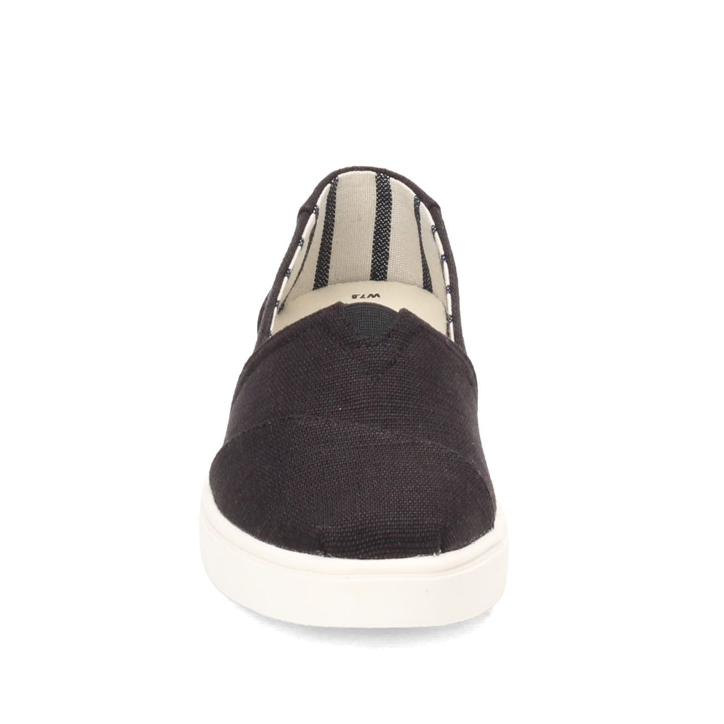 Peltz Shoes  Women's Toms Alpargata Cupsole Slip-On BLACK 10013515