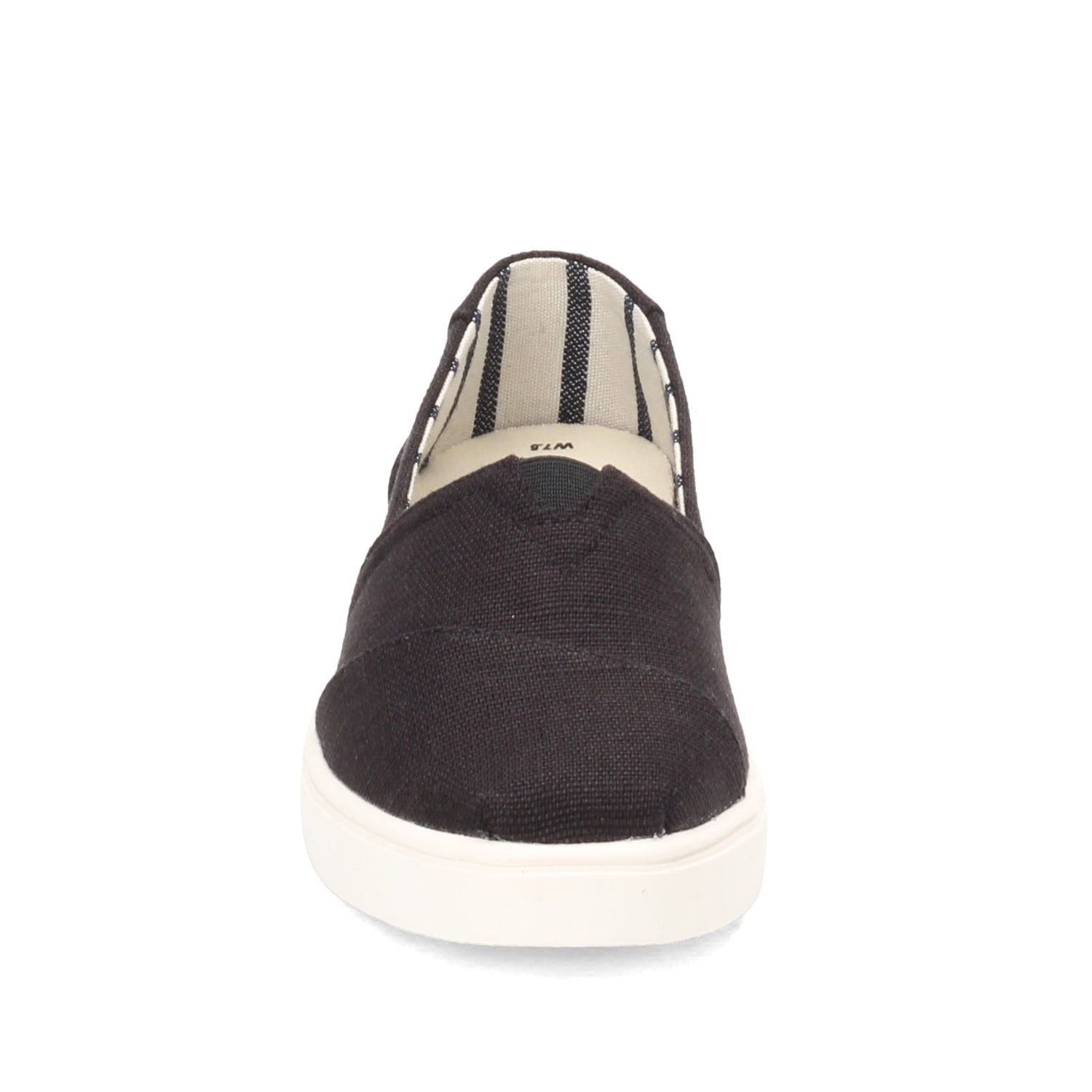 Peltz Shoes  Women's Toms Alpargata Cupsole Slip-On BLACK 10013515