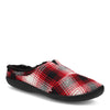 Peltz Shoes  Men's Toms Berkeley Slipper RED PLAID 10014340