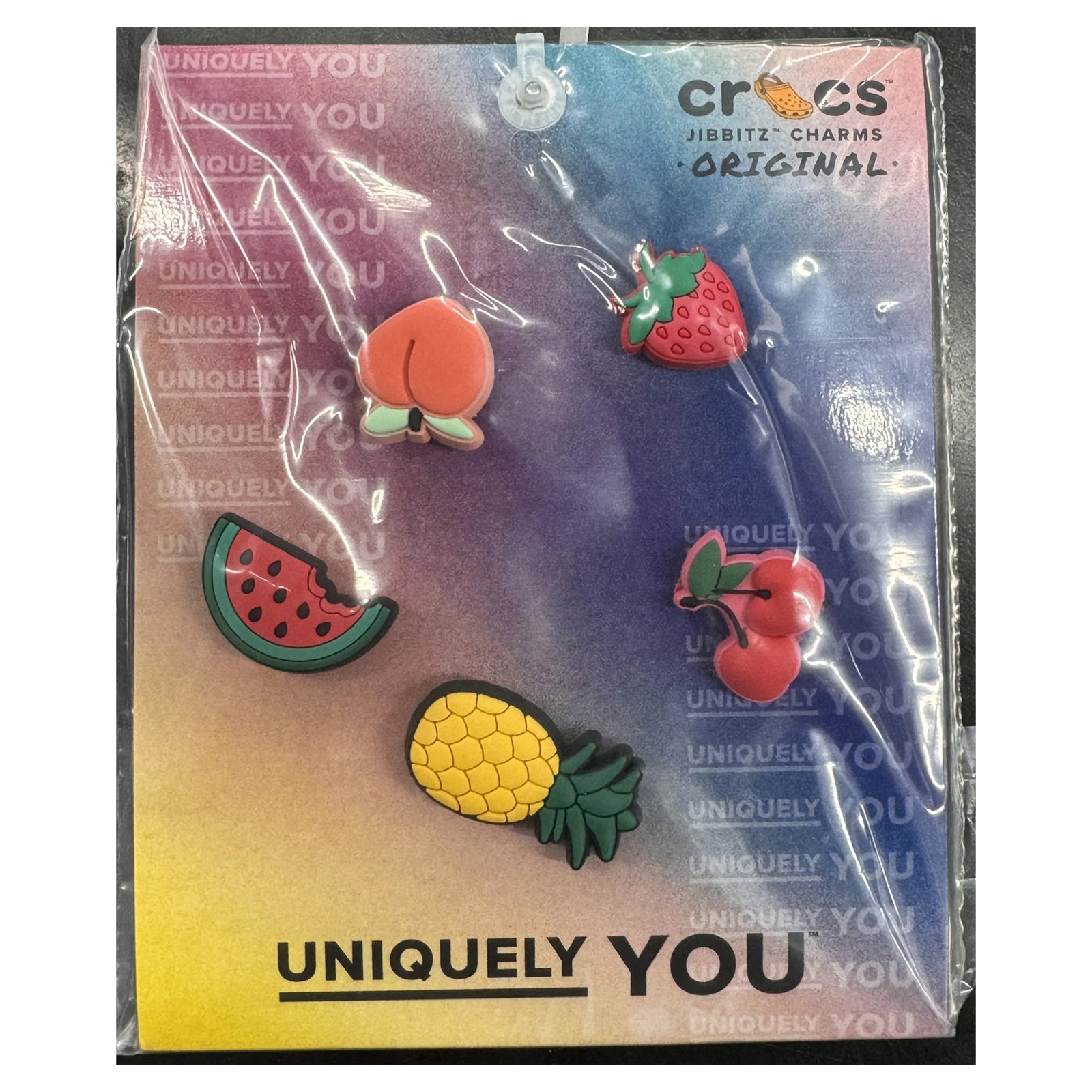 succulent jibbitz Crocs Fav Fruits 5-Pack Jibbitz Shoe Charms