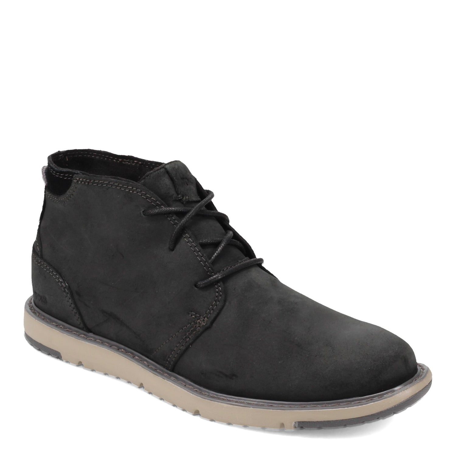 Peltz Shoes  Men's Toms Navi Chukka Boot BLACK 10014369