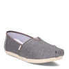 Peltz Shoes  Women's Toms Alpargata Slip-On PEWTER SPARKLE 10015769
