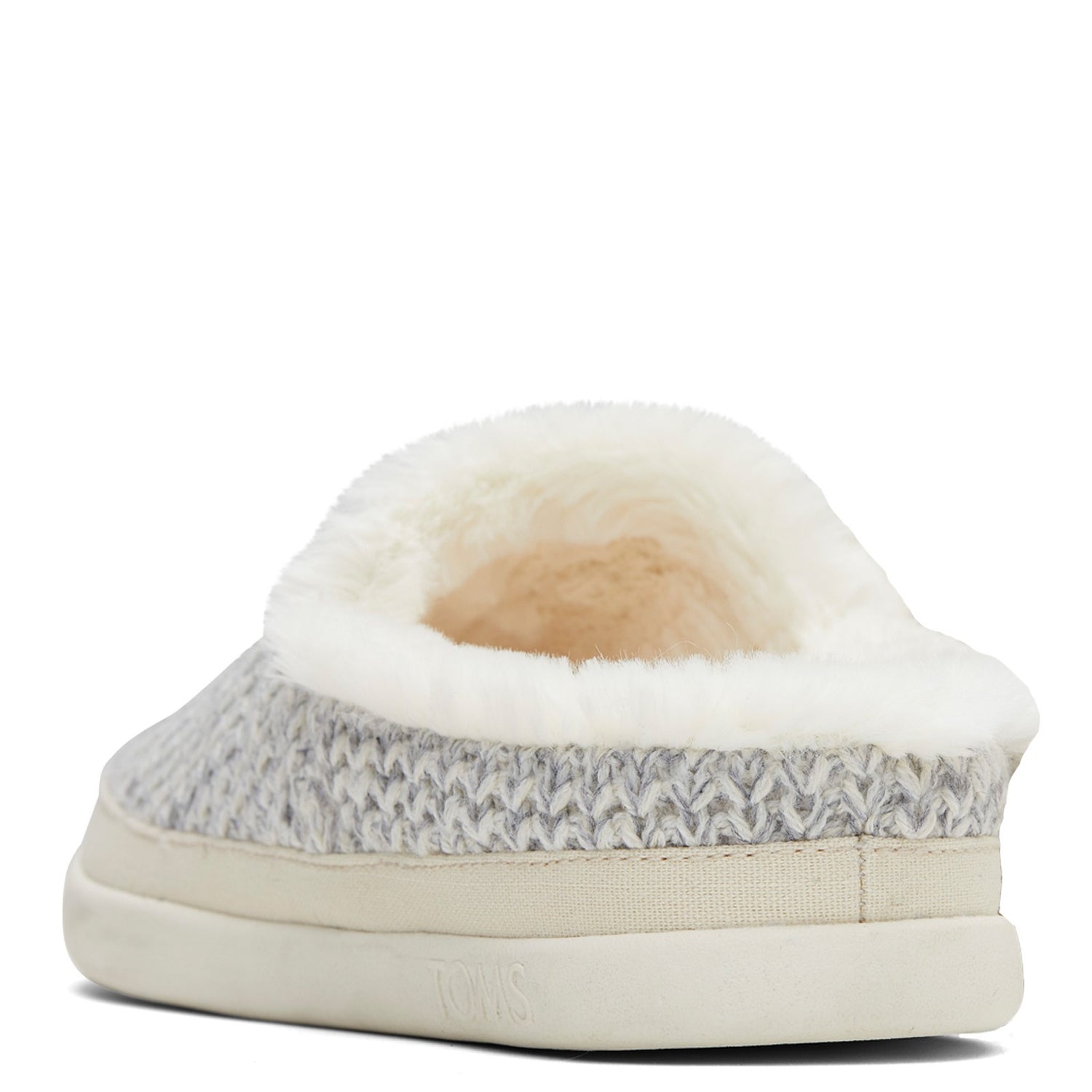 Peltz Shoes  Women's Toms Sage Slipper WHITE 10016811