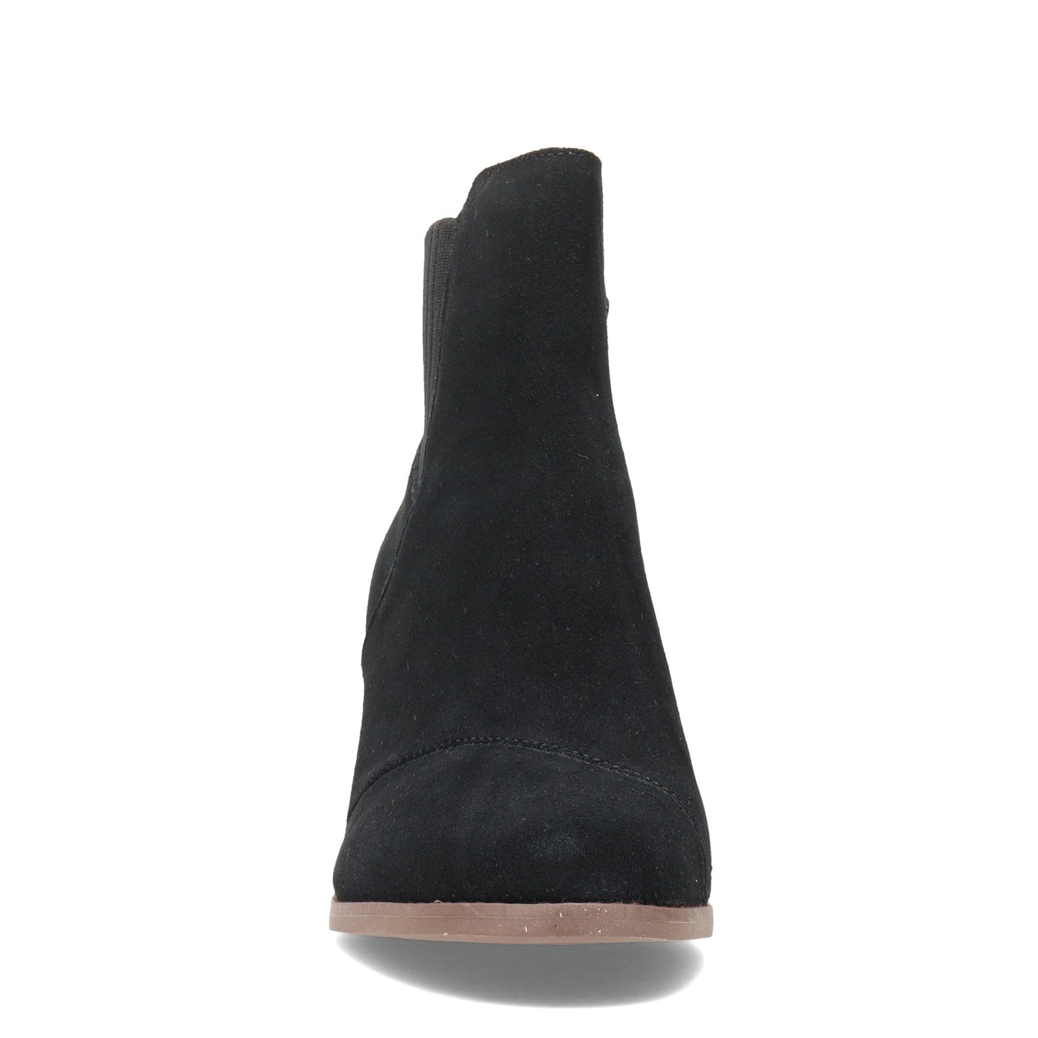 Peltz Shoes  Women's Toms Sadie Boot BLACK SUEDE 10016851