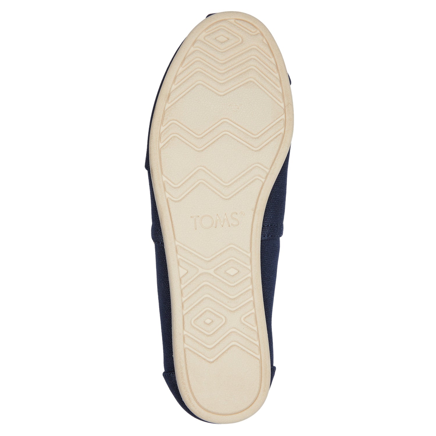 Peltz Shoes  Women's Toms Alpargata Recycled Slip-On NAVY 10017712