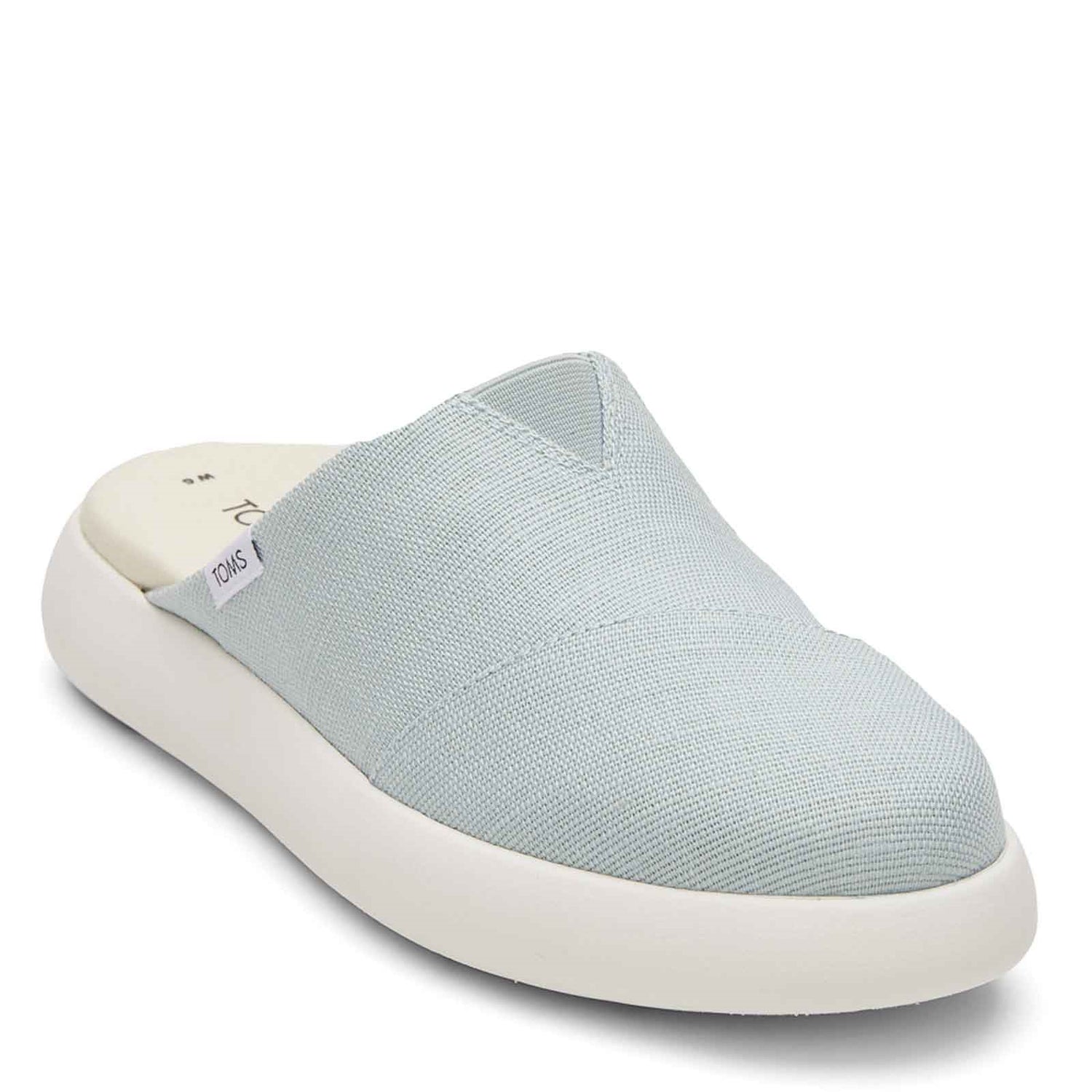 Peltz Shoes  Women's Toms Alpargata Mallow Mule BLUE 10017756