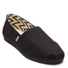 Peltz Shoes  Women's Toms Alpargata Recycled Slip-On - Wide Width Black 10018285