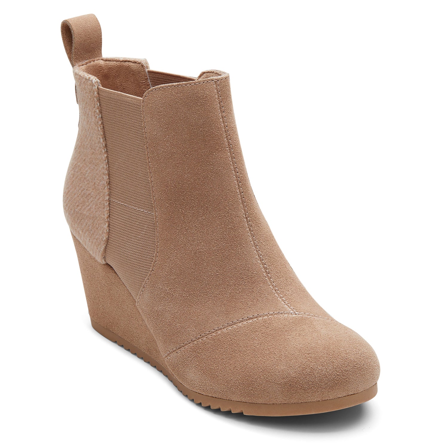 Peltz Shoes  Women's Toms Emery Boot TAUPE 10018614
