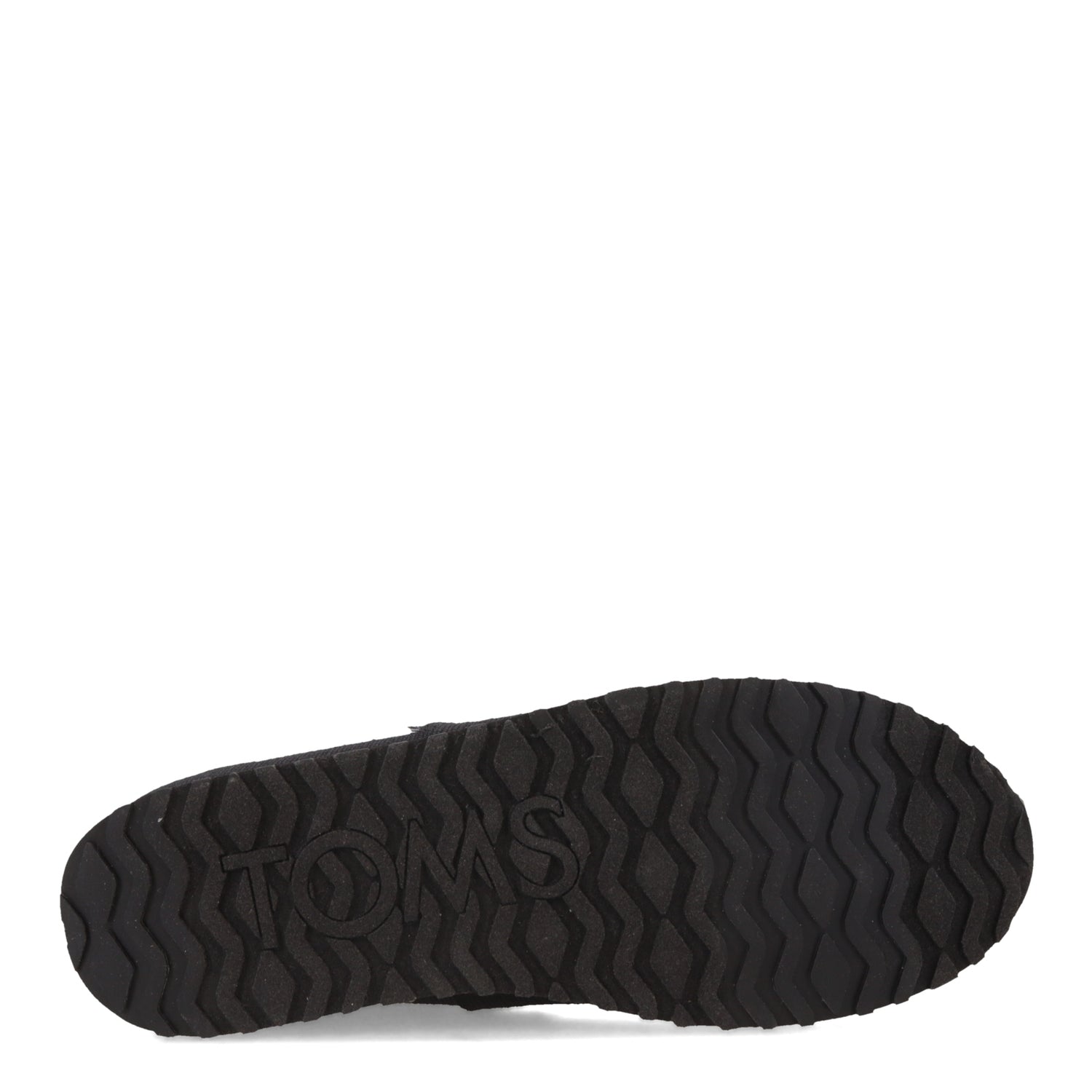 Peltz Shoes  Men's TOMS Alp Resident Sneaker Black Knit Stretch 10018707