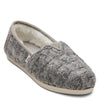 Peltz Shoes  Women's Toms Alpargata Faux Fur Lined Slip-On CEMENT 10018878
