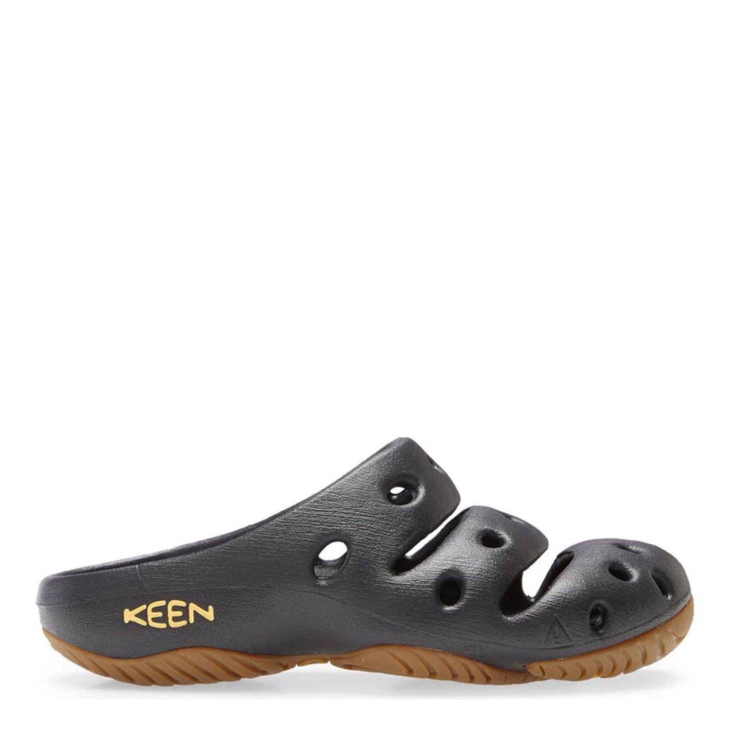 Peltz Shoes  Men's Keen Yogui Arts Slip-On Black 1001966