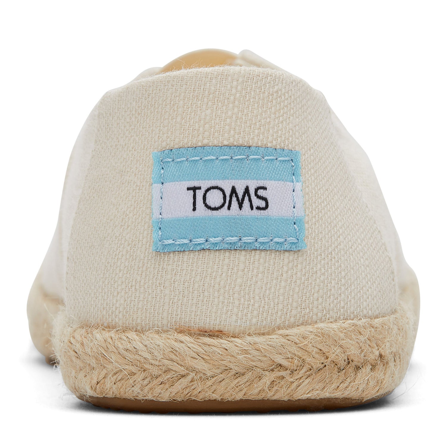 Peltz Shoes  Women's Toms Alpargata Rope Recycled Espadrille Slip-On NATURAL 10019682