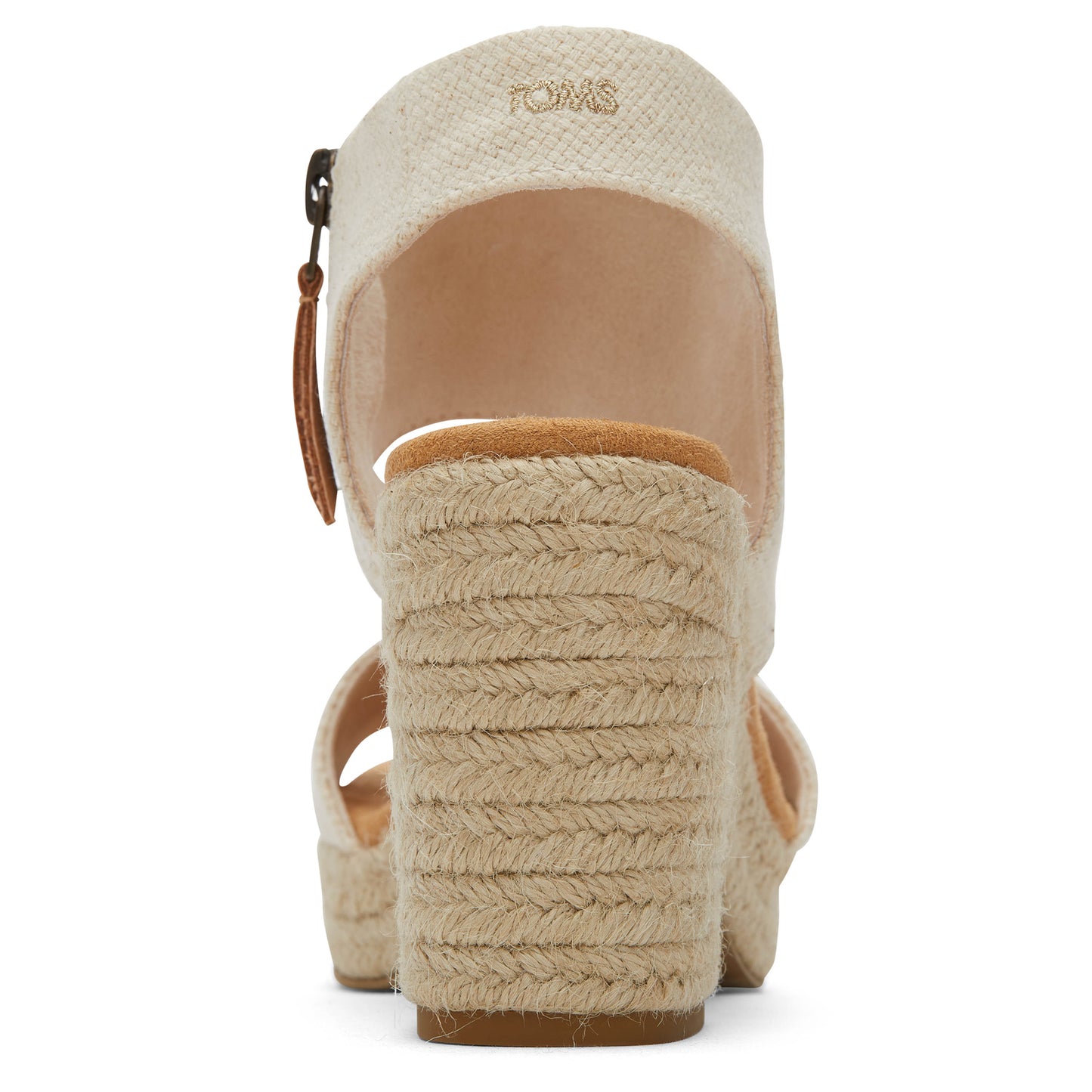 Peltz Shoes  Women's Toms Majorca Platform Sandal NATURAL 10019702