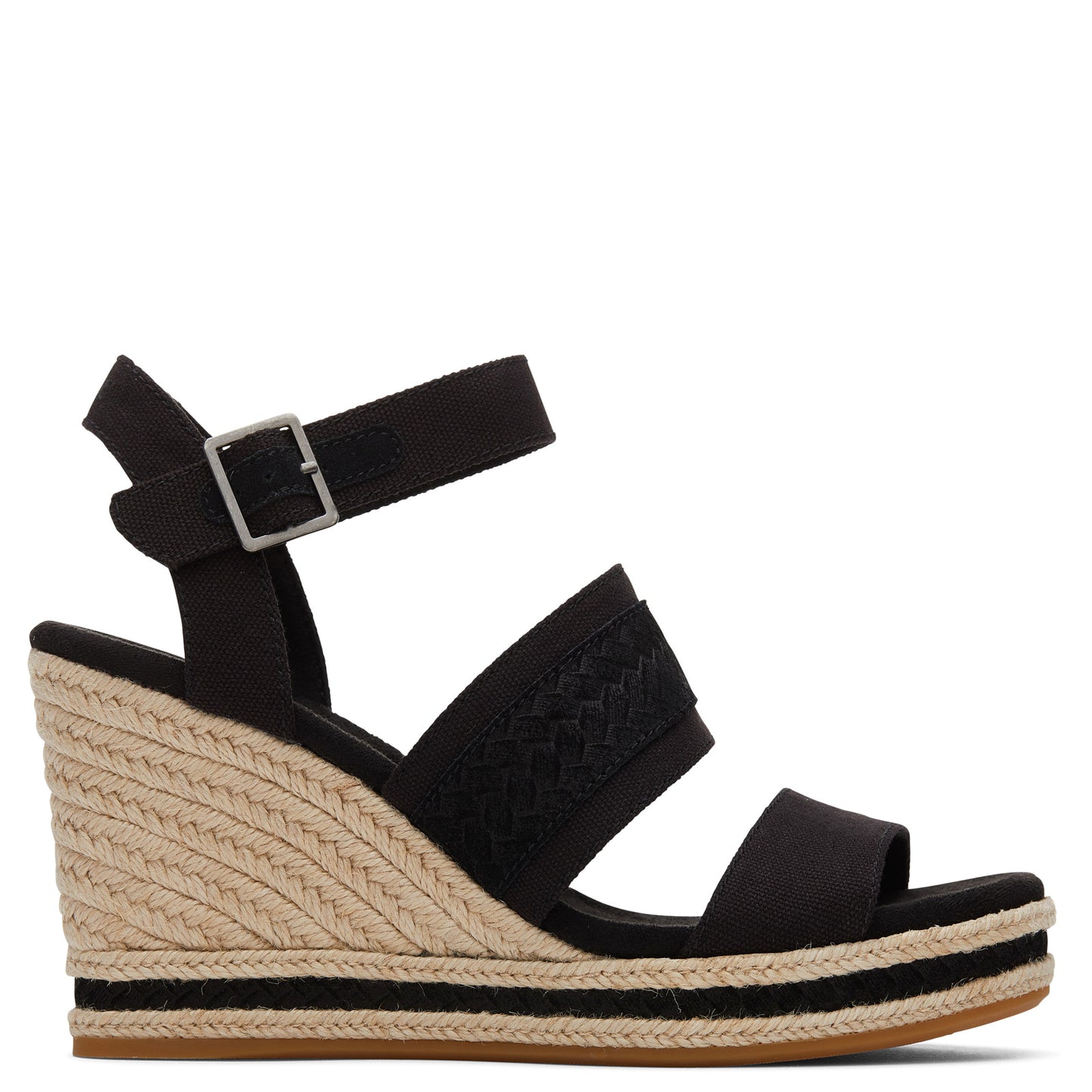 Peltz Shoes  Women's Toms Madelyn Sandal Black 10019712