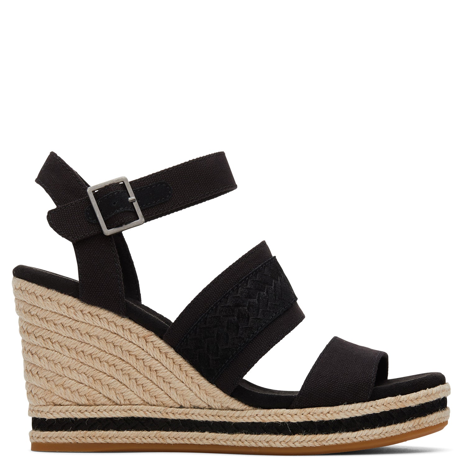 Peltz Shoes  Women's Toms Madelyn Sandal Black 10019712
