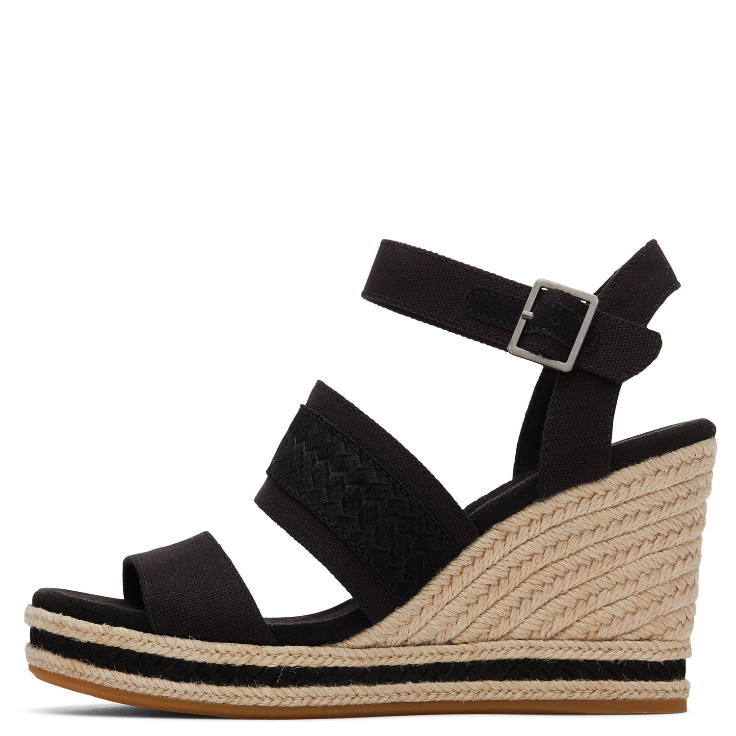 Peltz Shoes  Women's Toms Madelyn Sandal Black 10019712