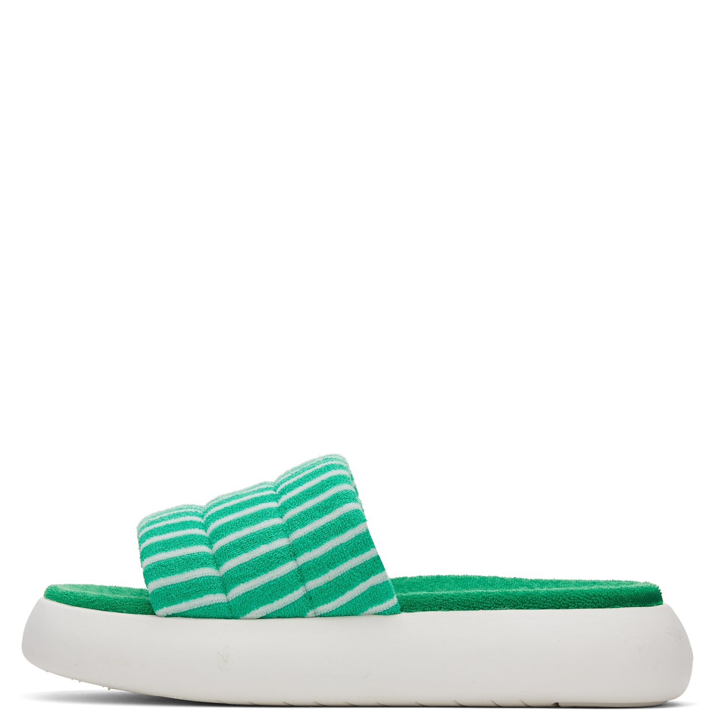 Peltz Shoes  Women's Toms Alpargata Mallow Slide Sandal FERN 10019721