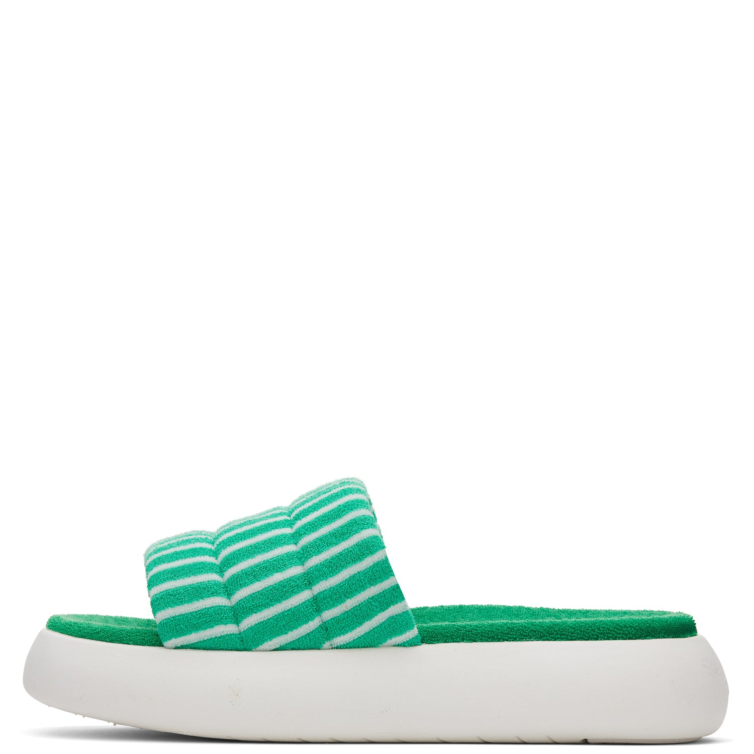 Peltz Shoes  Women's Toms Alpargata Mallow Slide Sandal FERN 10019721