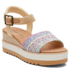 Peltz Shoes  Women's Toms Diana Sandal NATURAL 10019728