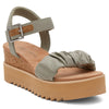Peltz Shoes  Women's Toms Diana Sandal VETIVER 10019753