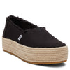 Peltz Shoes  Women's Toms Valencia Slip-On BLACK 10019795