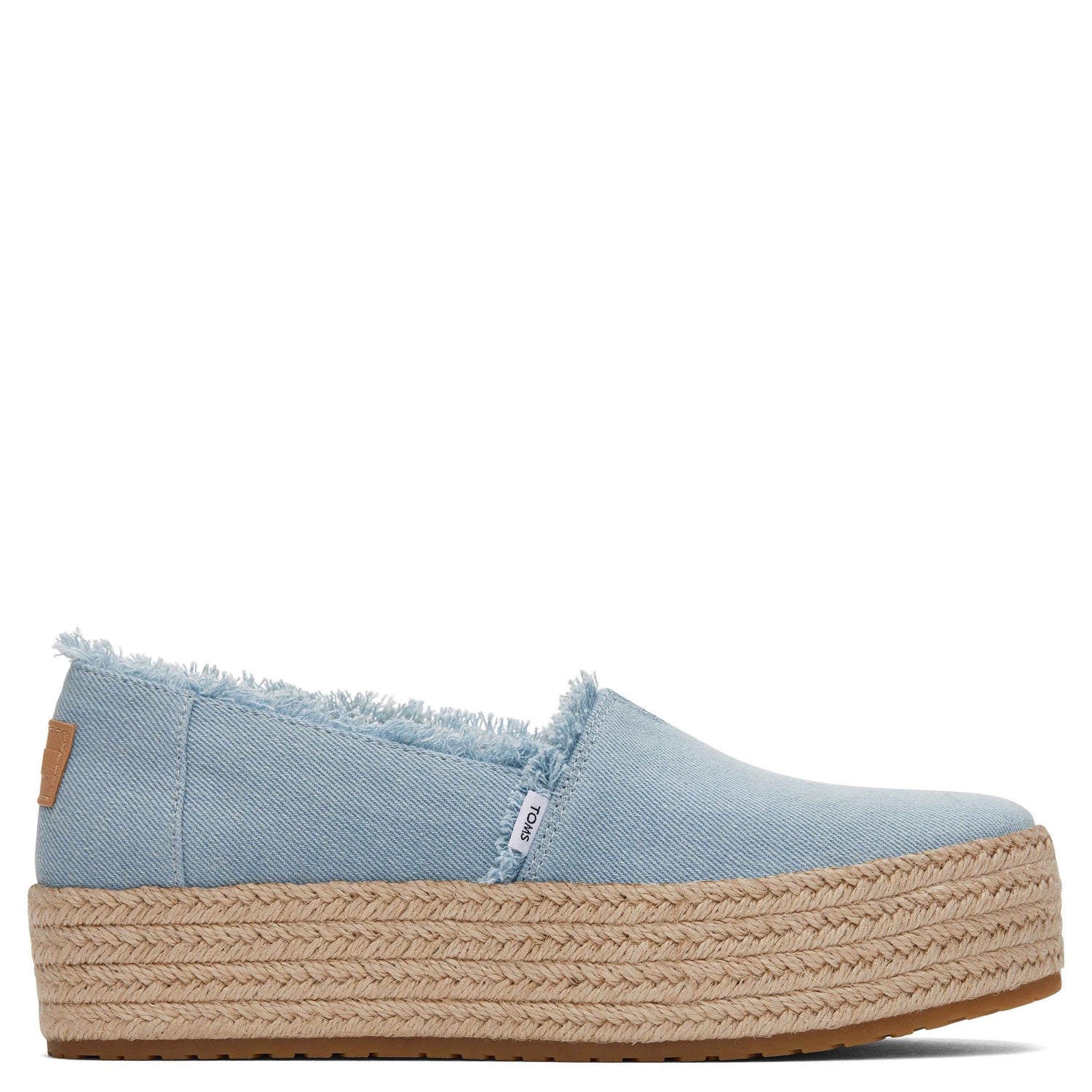 Peltz Shoes  Women's Toms Valencia Slip-On BLUE 10019798