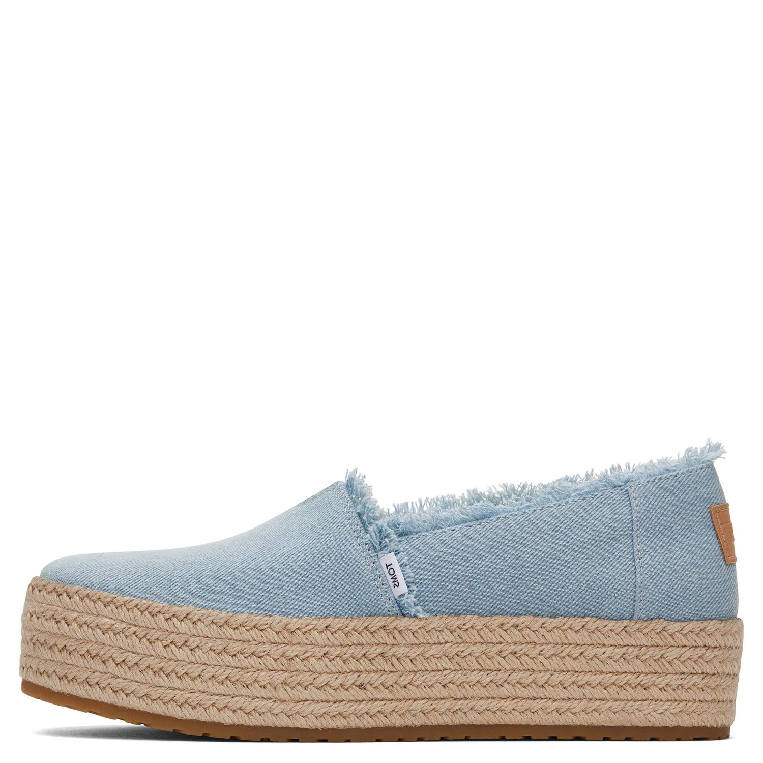 Peltz Shoes  Women's Toms Valencia Slip-On BLUE 10019798