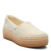 Peltz Shoes  Women's Toms Valencia Slip-On NATURAL 10019801