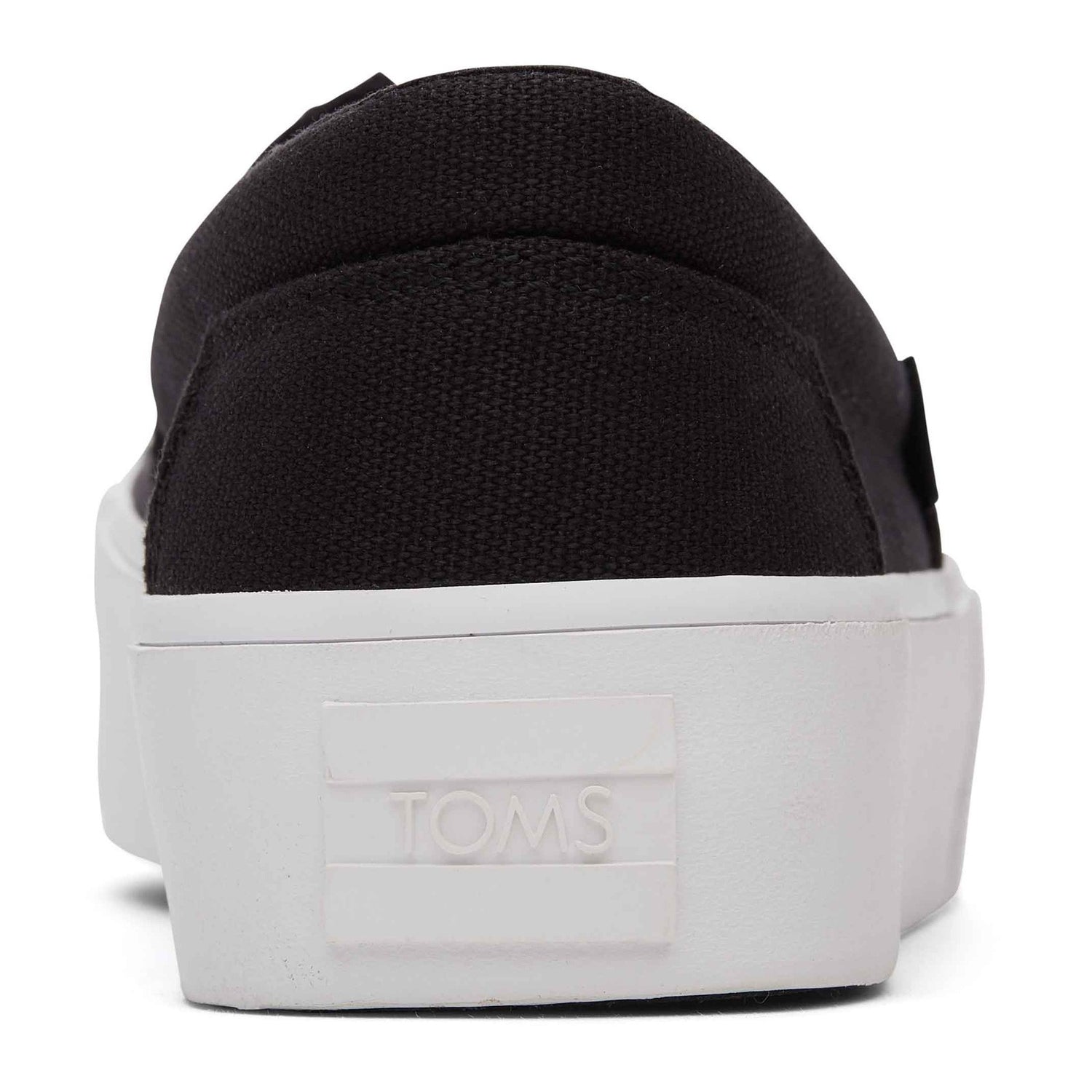 Peltz Shoes  Women's Toms Alpargata Fenix Platform Slip-On BLACK 10019817