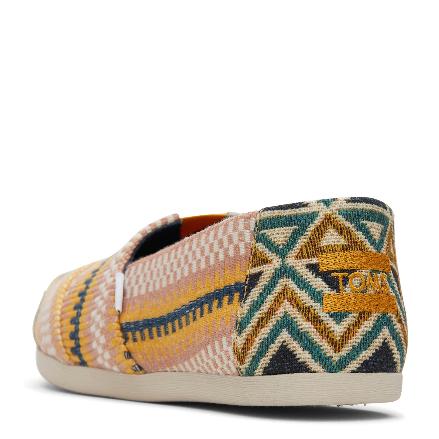 Peltz Shoes  Women's Toms Alpargata Cloudbound Slip-On MANGO STRIPE 10020105