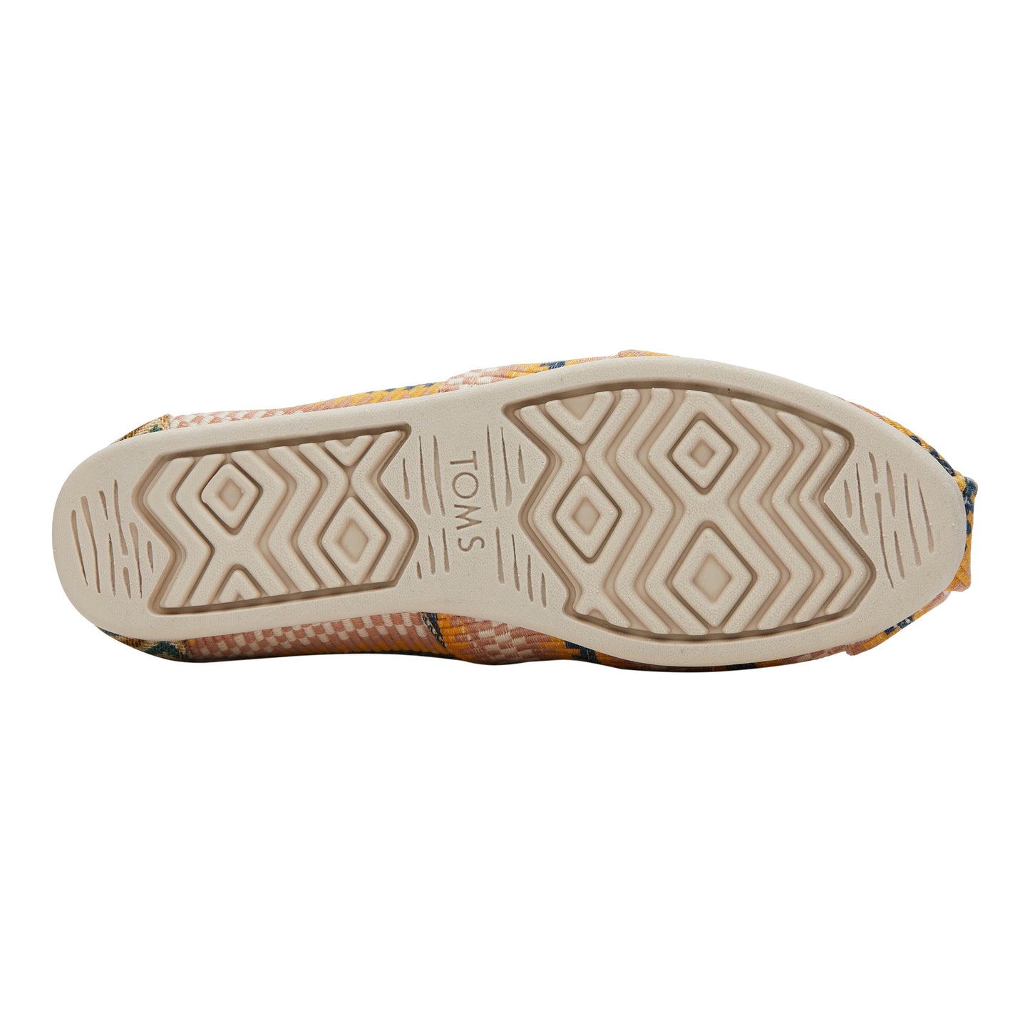 Peltz Shoes  Women's Toms Alpargata Cloudbound Slip-On MANGO STRIPE 10020105