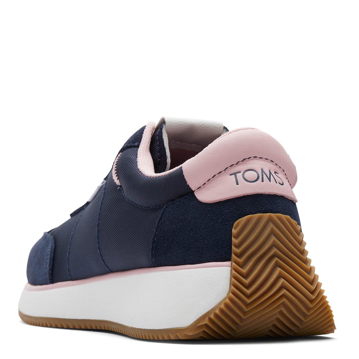 Peltz Shoes  Women's TOMS Wyndon Sneaker NAVY 10020176