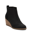 Peltz Shoes  Women's Toms Clare Boot BLACK 10020229