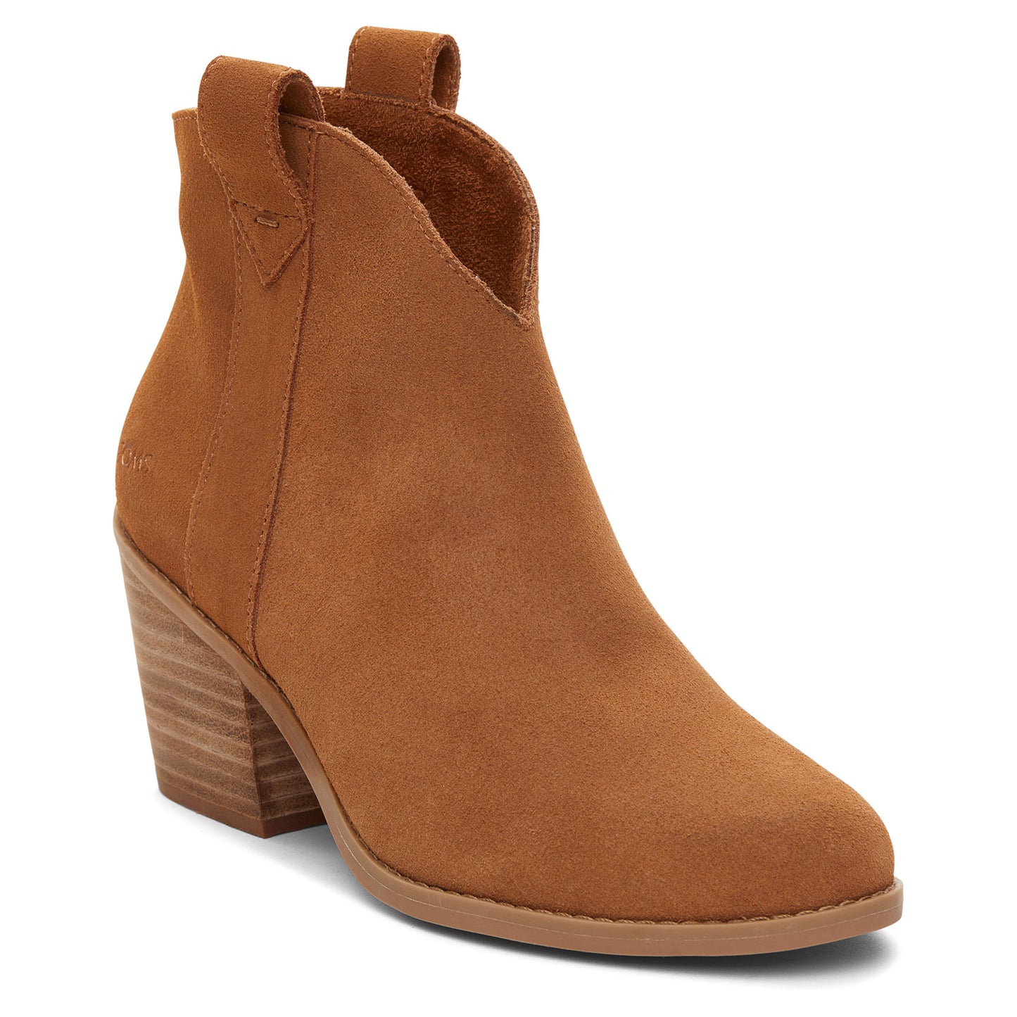 Peltz Shoes  Women's Toms Constance Boot TAN 10020260