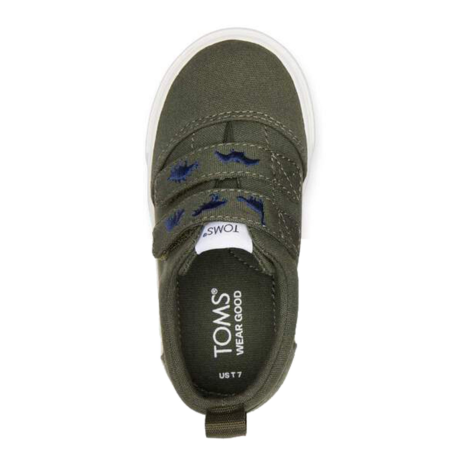 Peltz Shoes  Boy’s Toms Fenix Sneaker - Toddler Dark Sage 10020535