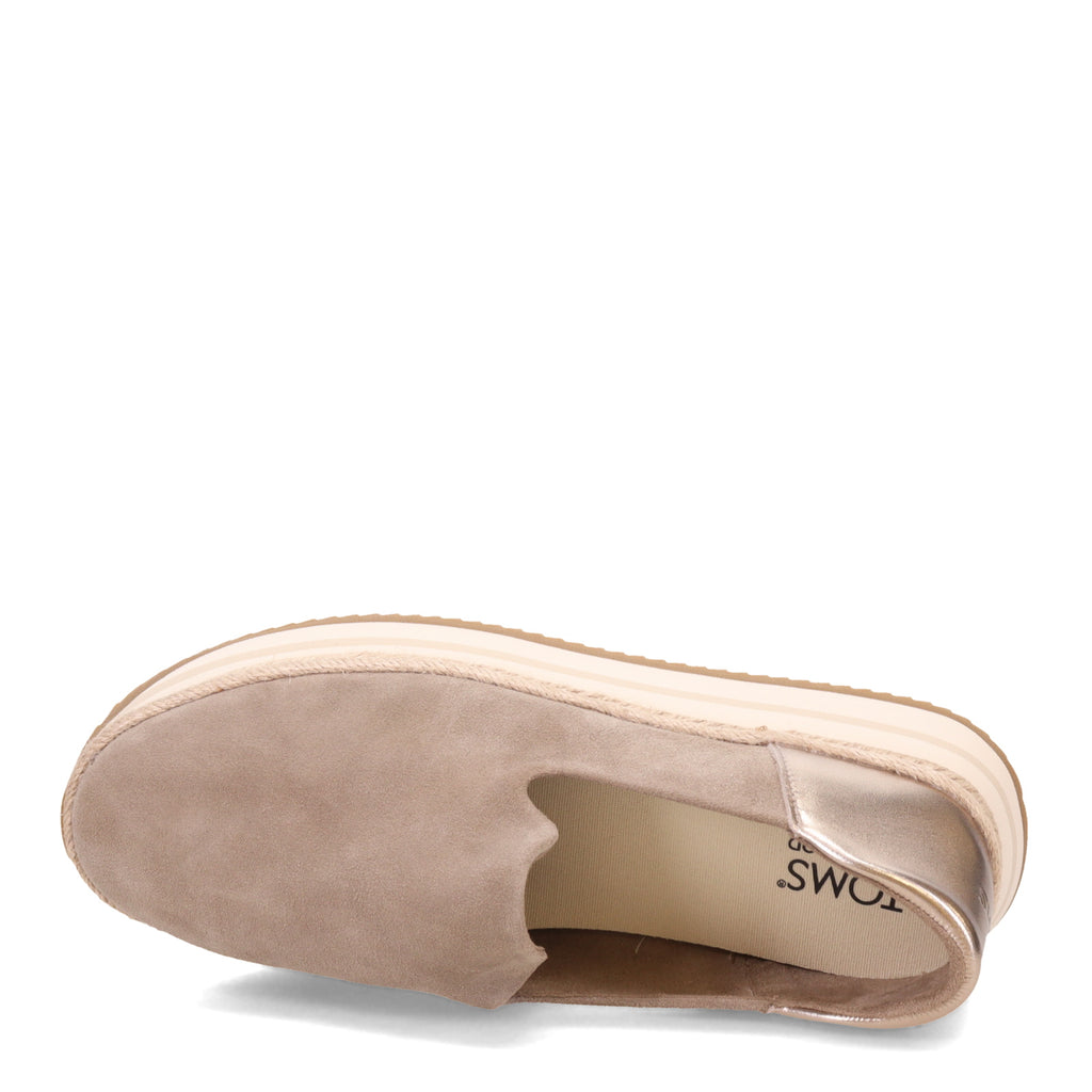 Women's Toms Jocelyn Espadrille Slip-On DUNE SUEDE 10020727