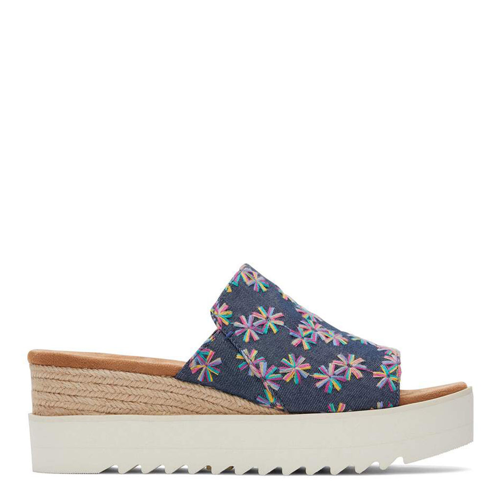 Women's TOMS Diana Mule Sandal NAVY MULTI 10020741