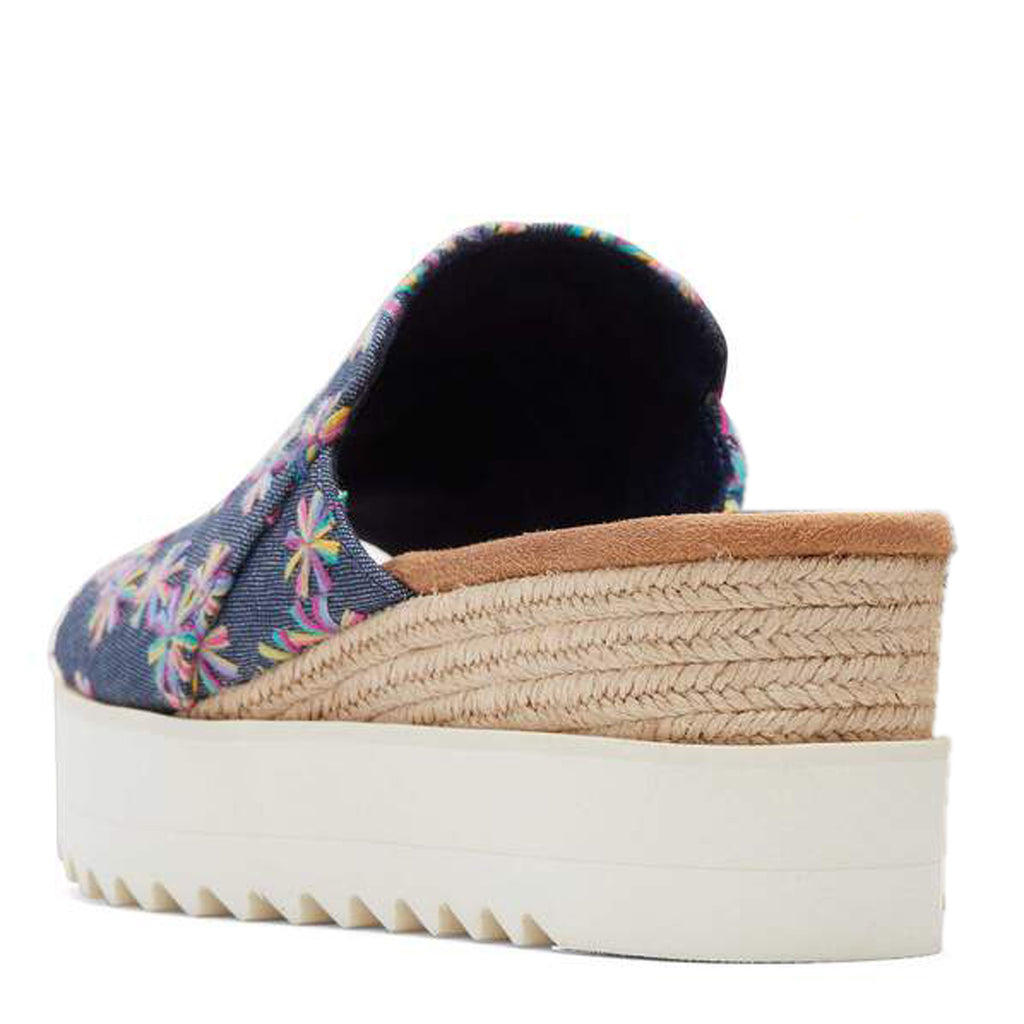 Women's TOMS Diana Mule Sandal NAVY MULTI 10020741