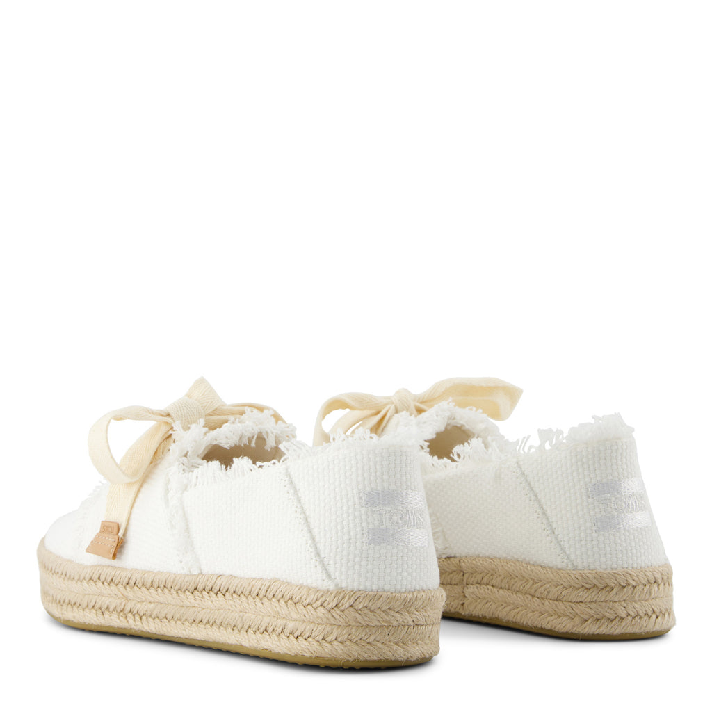 Women's TOMS, Carolina Lace-Up Espadrille Slip-On