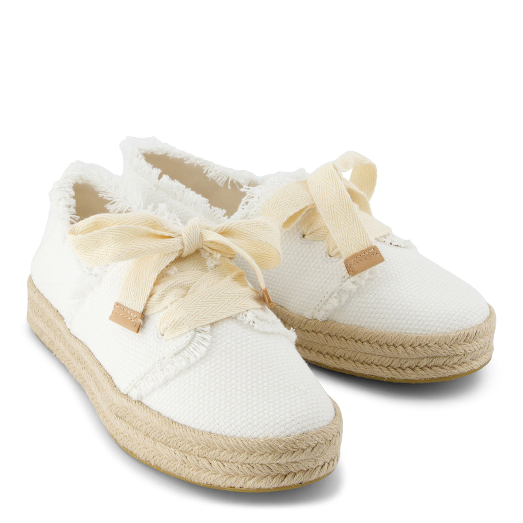 Women's TOMS, Carolina Lace-Up Espadrille Slip-On