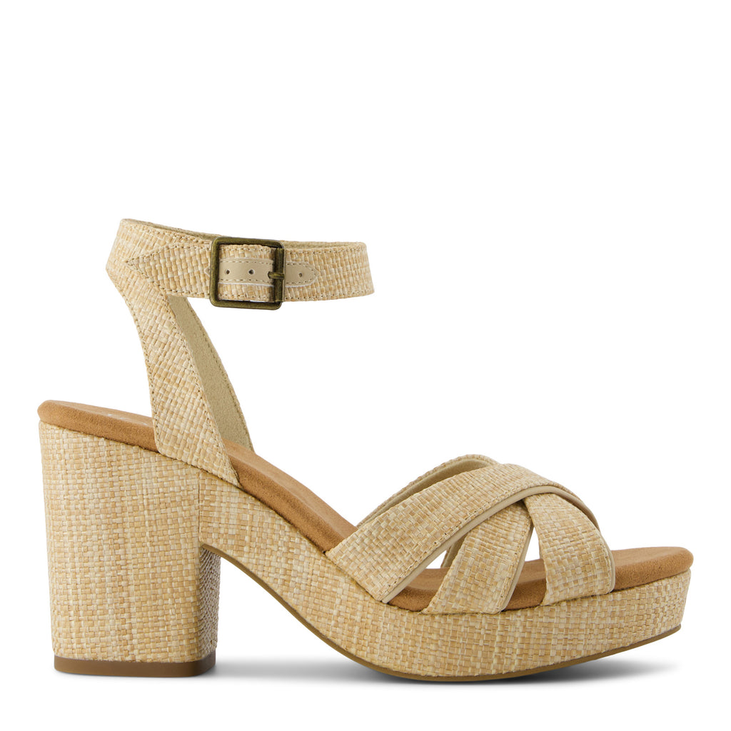 Women's Toms, Majorca Strappy Heeled Sandal