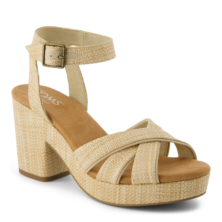 Women's Toms, Majorca Strappy Heeled Sandal