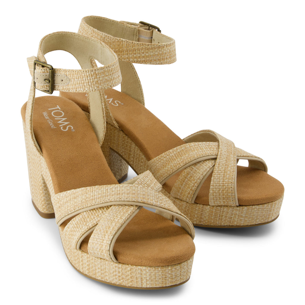 Women's Toms, Majorca Strappy Heeled Sandal