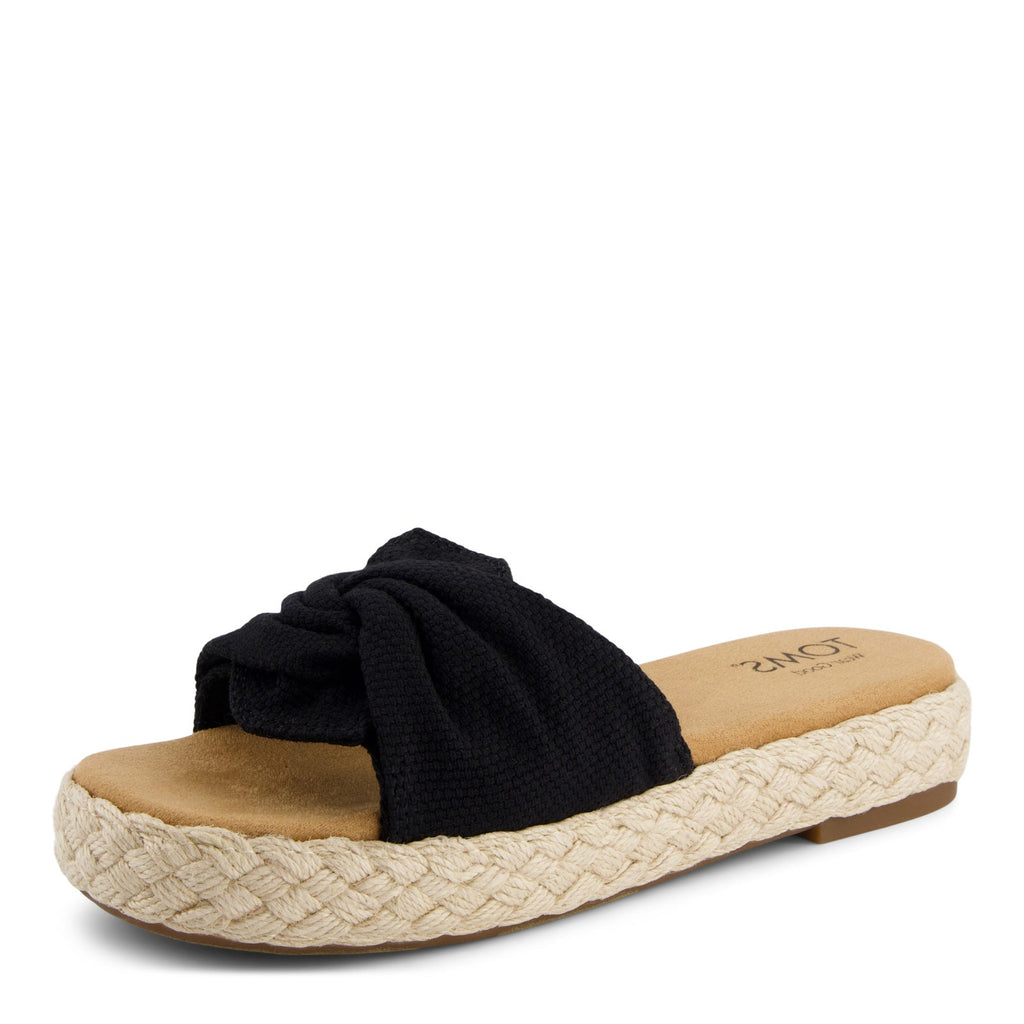 Women's TOMS Abby Slide Sandal BLACK 10021978