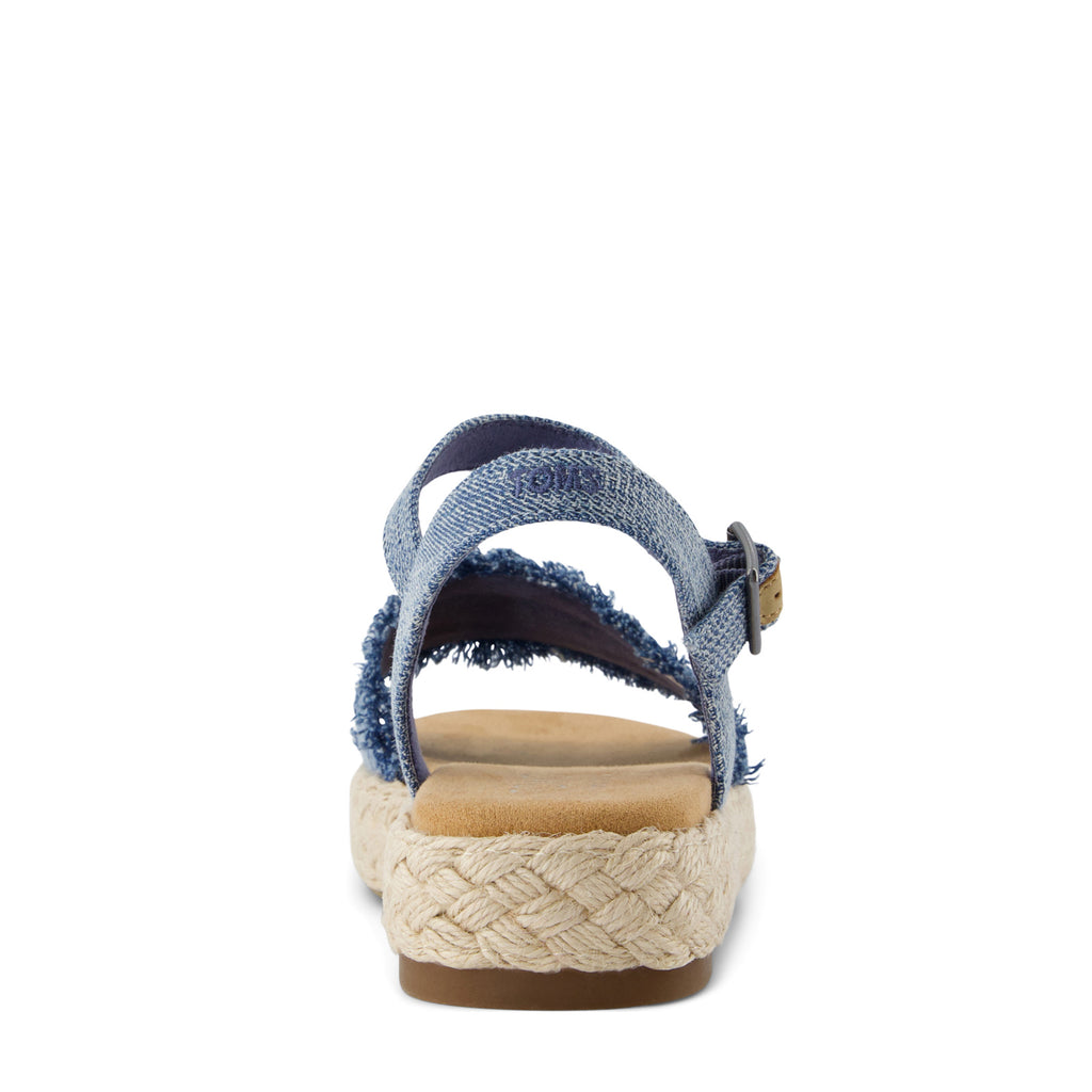 Women's TOMS Abby Sandal DARK SKY DENIM 10021980