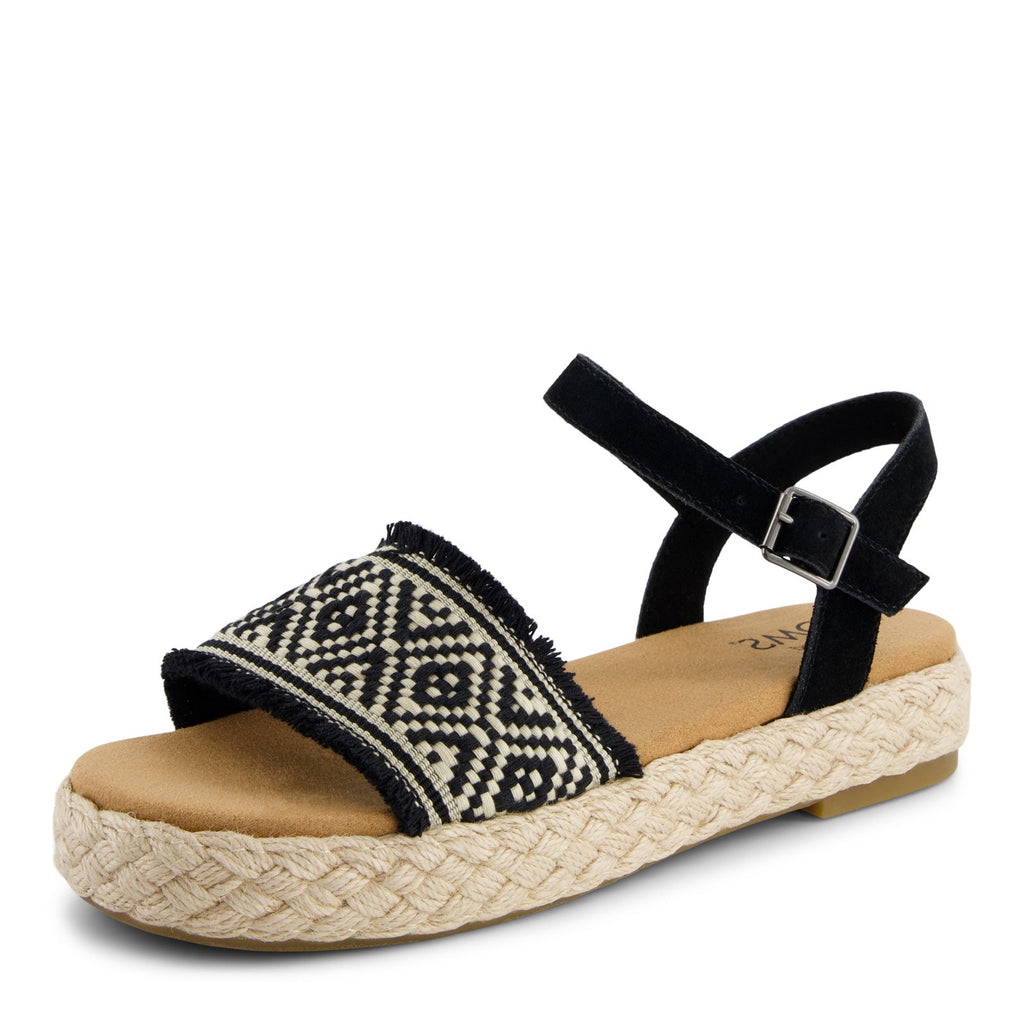 Women's TOMS Abby Sandal BLACK DIAMOND 10021992