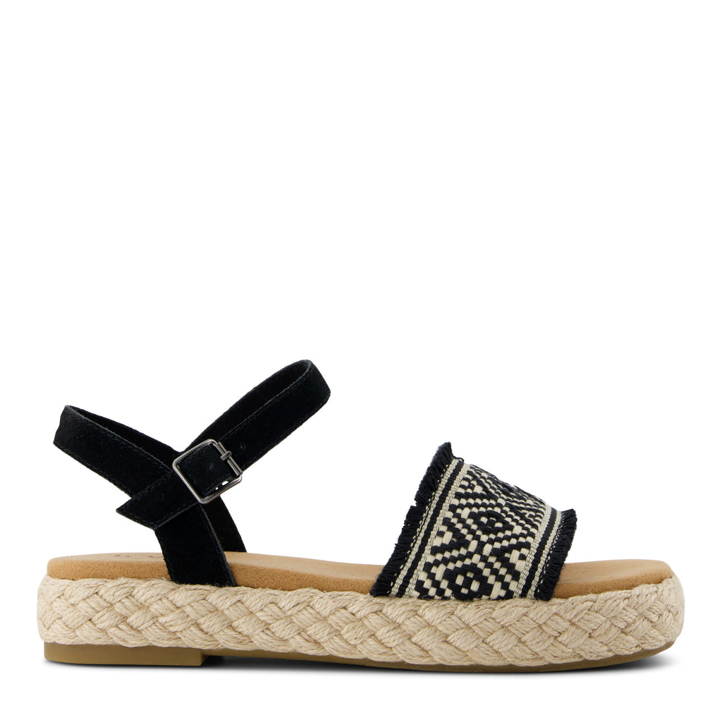 Women's TOMS Abby Sandal BLACK DIAMOND 10021992